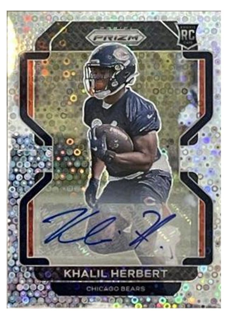 2021 Panini Prizm Base Set Khalil Herbert #425 card