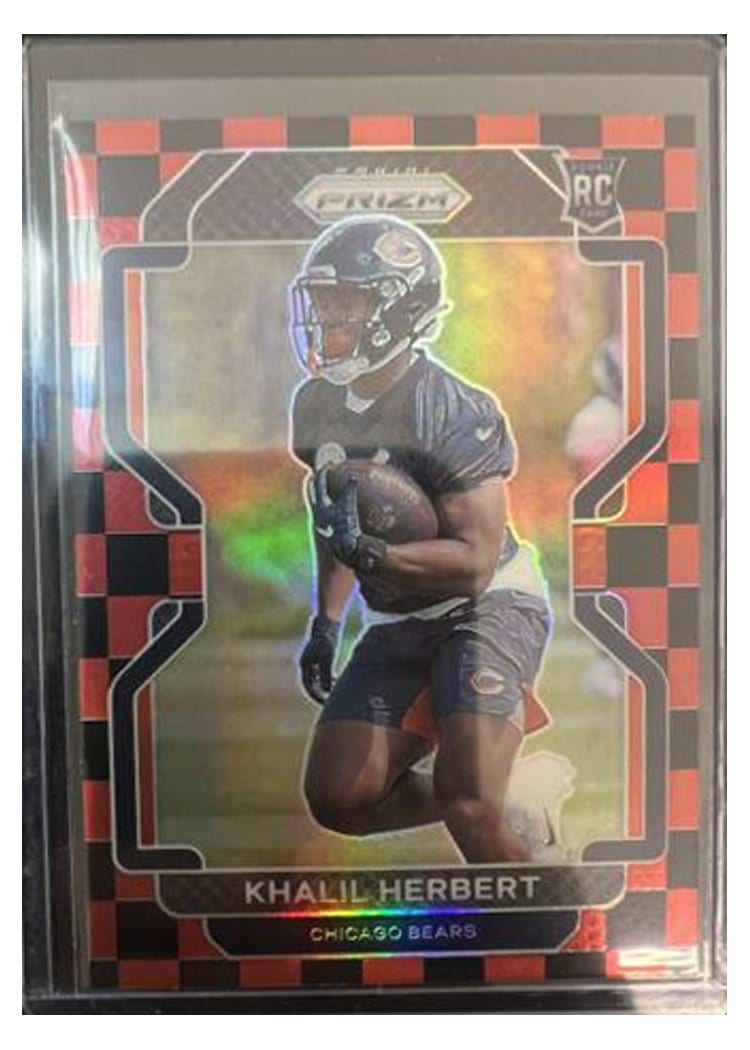 2021 Panini Prizm Base Set Khalil Herbert #425 card
