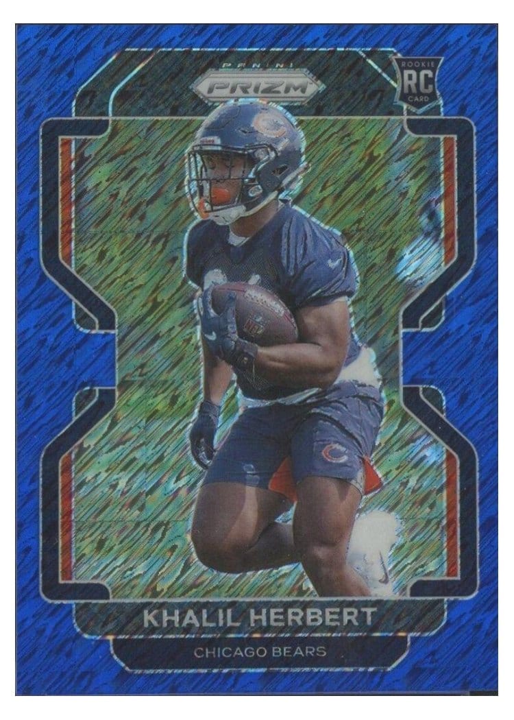 2021 Panini Prizm Base Set Khalil Herbert #425 card