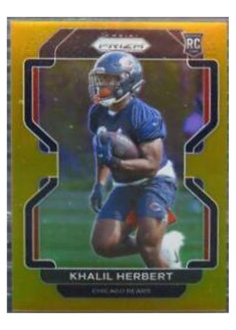 2021 Panini Prizm Base Set Khalil Herbert #425 card
