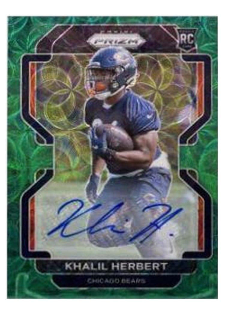 2021 Panini Prizm Base Set Khalil Herbert #425 card