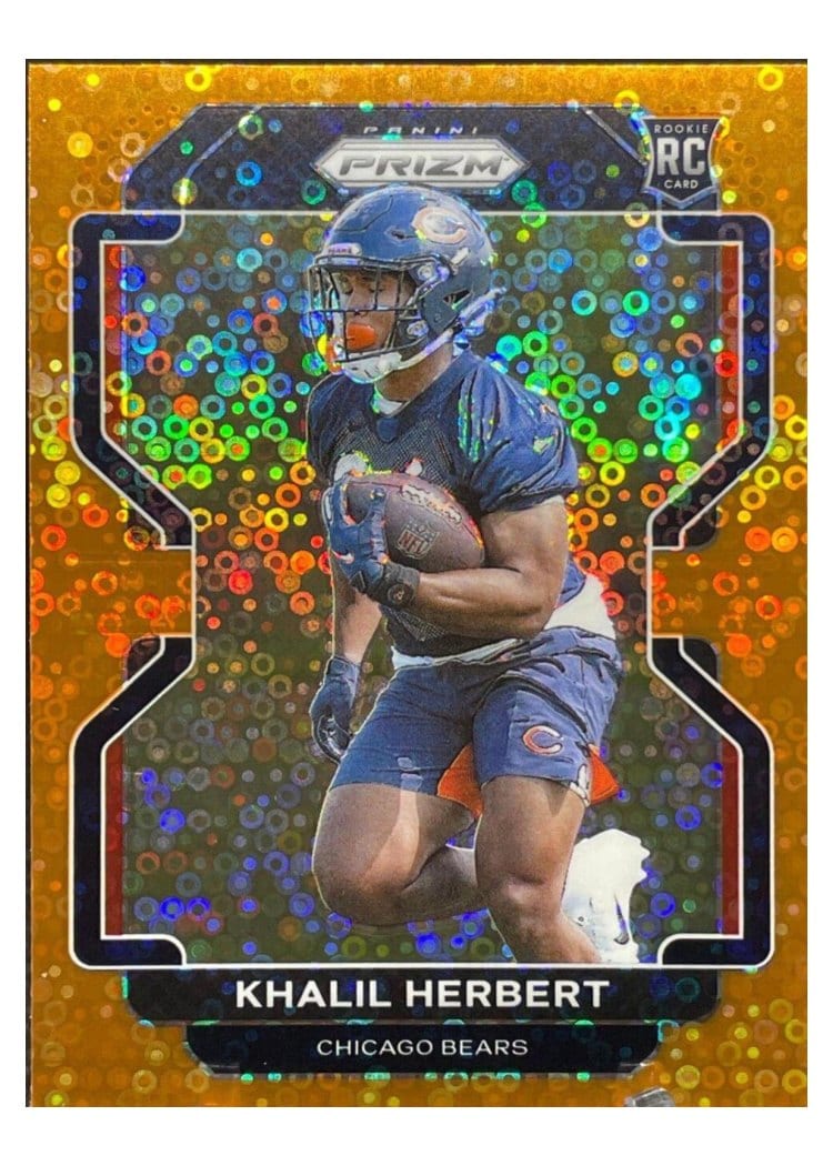 2021 Panini Prizm Base Set Khalil Herbert #425 card