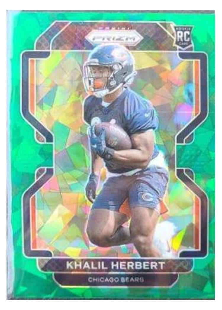 2021 Panini Prizm Base Set Khalil Herbert #425 card