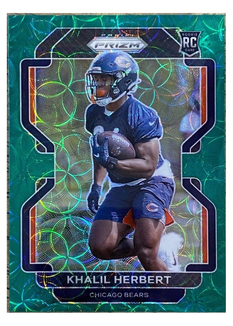 2021 Panini Prizm Base Set Khalil Herbert #425 card