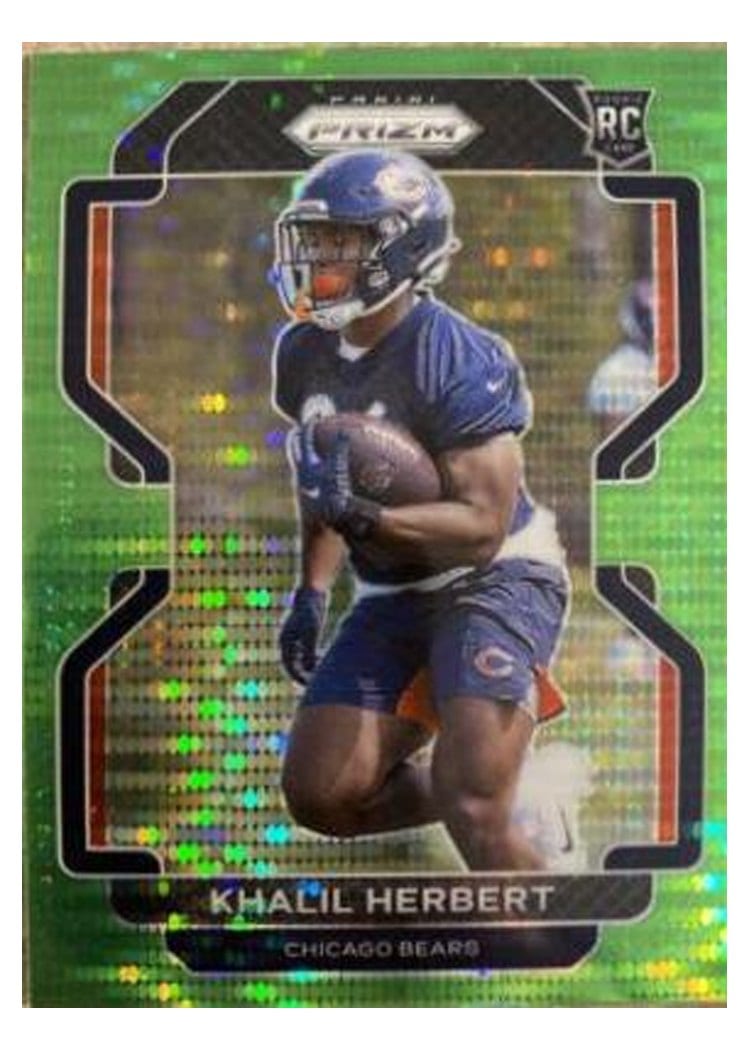2021 Panini Prizm Base Set Khalil Herbert #425 card