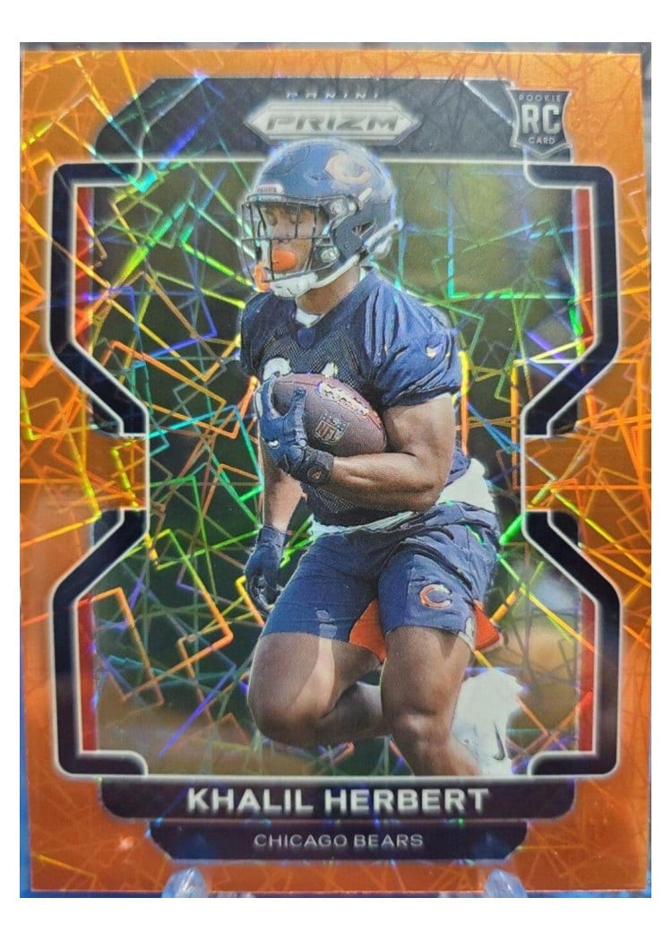 2021 Panini Prizm Base Set Khalil Herbert #425 card