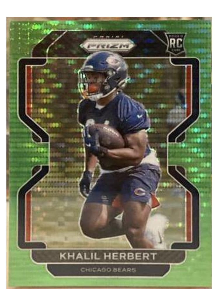 2021 Panini Prizm Base Set Khalil Herbert #425 card