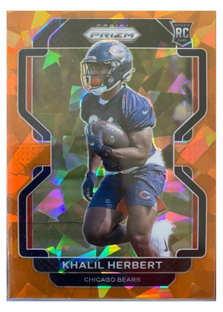 2021 Panini Prizm Base Set Khalil Herbert #425 card