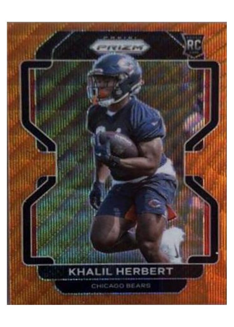 2021 Panini Prizm Base Set Khalil Herbert #425 card