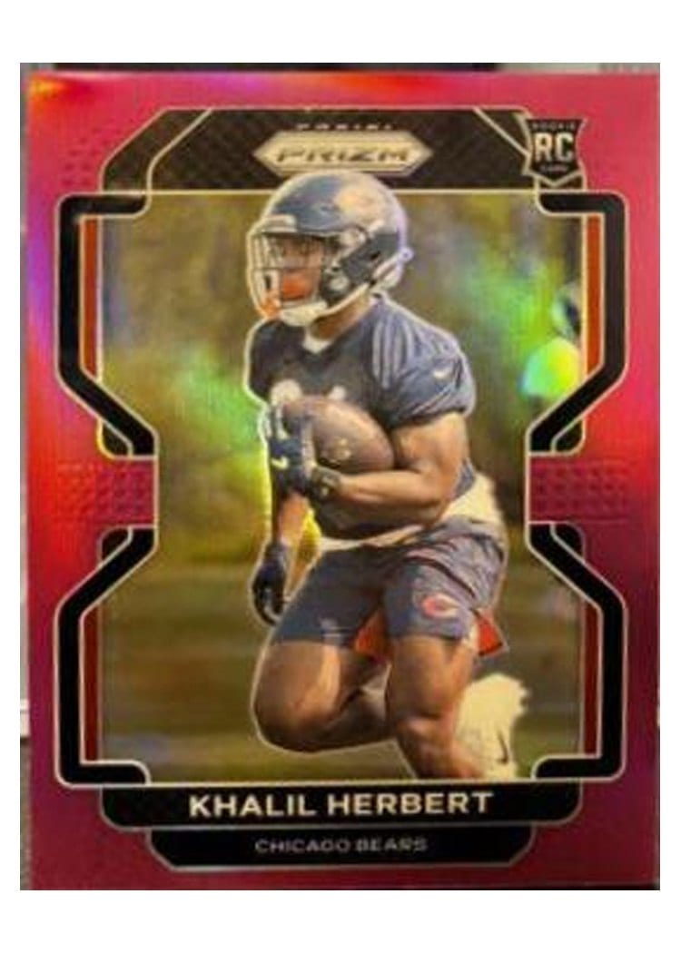 2021 Panini Prizm Base Set Khalil Herbert #425 card