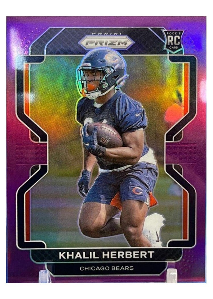 2021 Panini Prizm Base Set Khalil Herbert #425 card