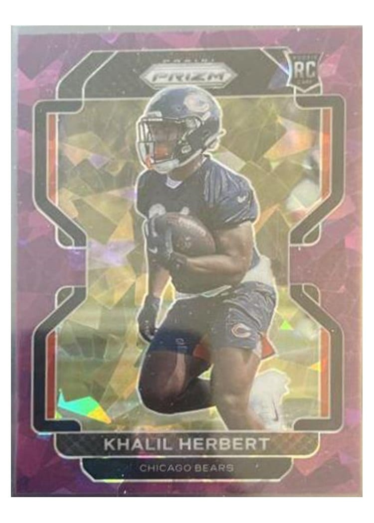 2021 Panini Prizm Base Set Khalil Herbert #425 card