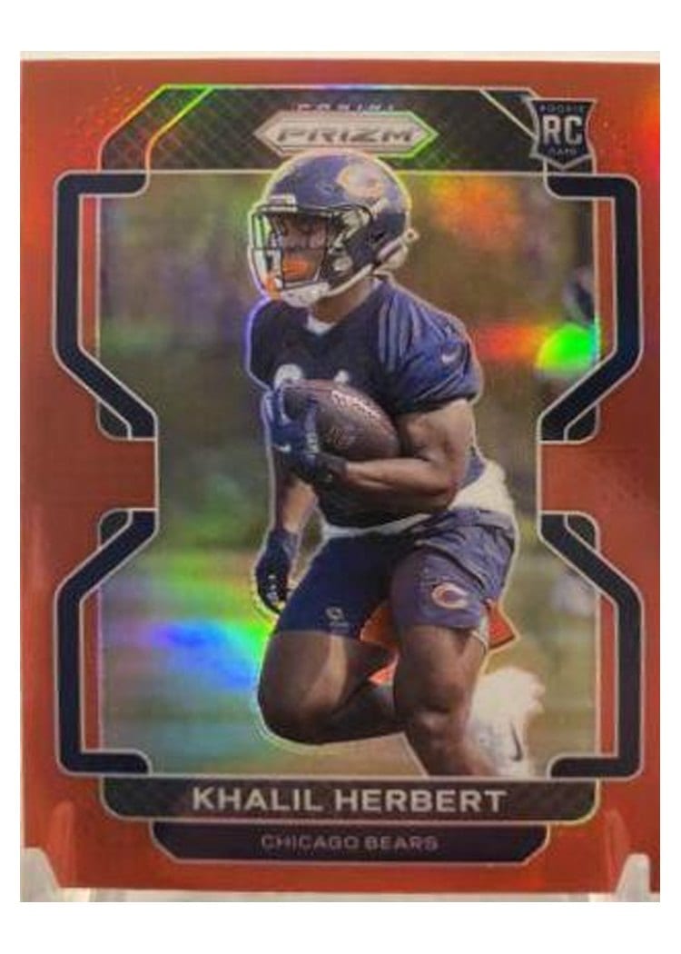 2021 Panini Prizm Base Set Khalil Herbert #425 card