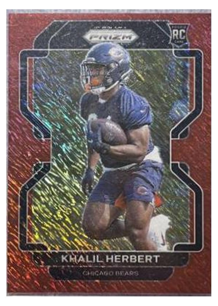 2021 Panini Prizm Base Set Khalil Herbert #425 card