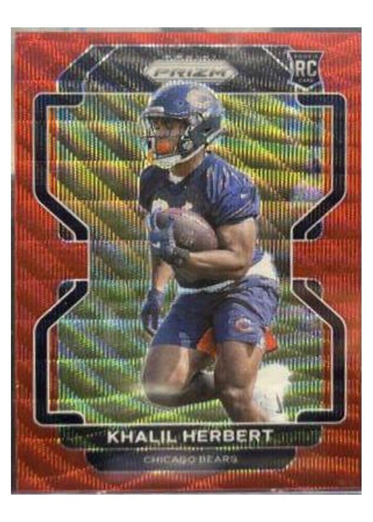 2021 Panini Prizm Base Set Khalil Herbert #425 card