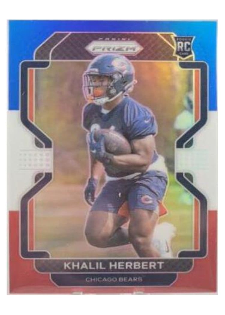 2021 Panini Prizm Base Set Khalil Herbert #425 card
