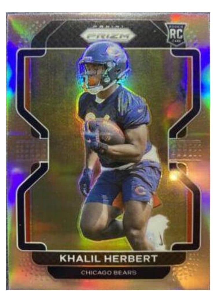 2021 Panini Prizm Base Set Khalil Herbert #425 card