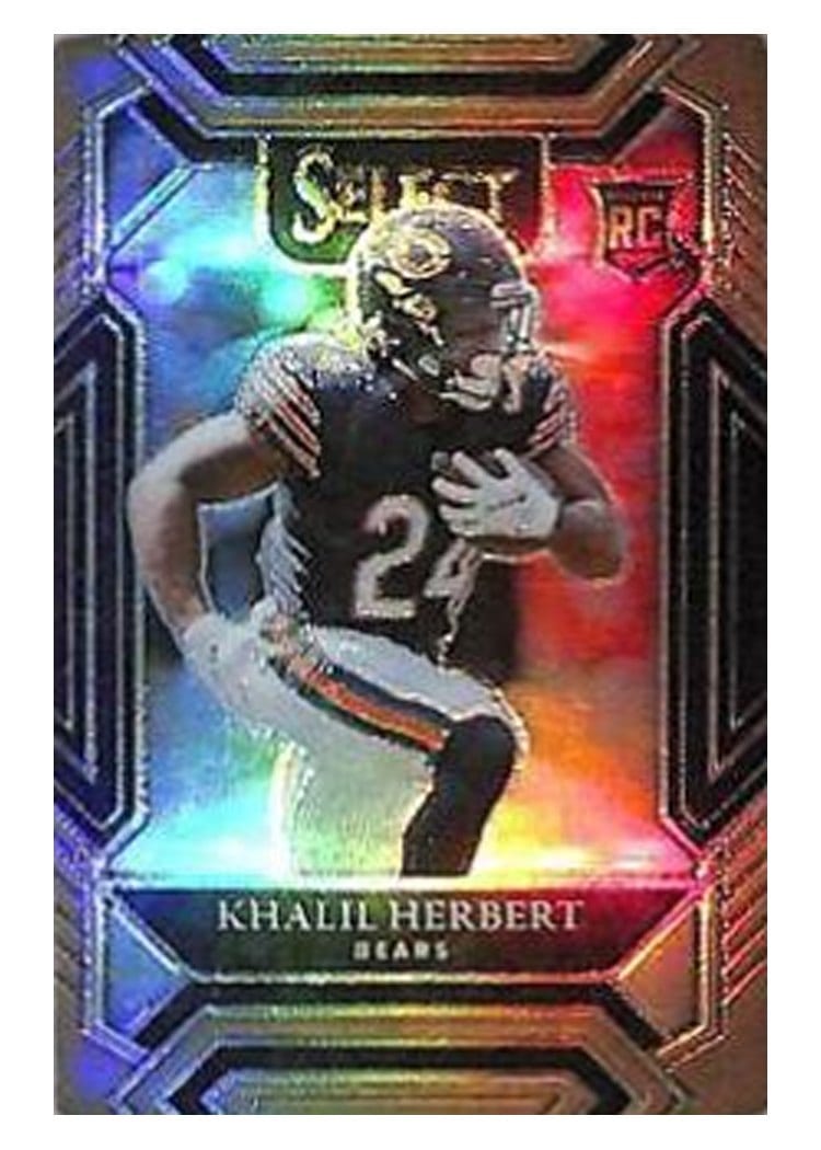 2021 Panini Select Base Set Khalil Herbert #297 card