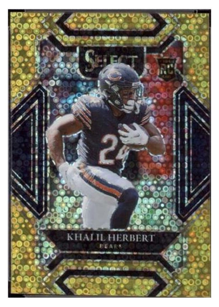 2021 Panini Select Base Set Khalil Herbert #297 card