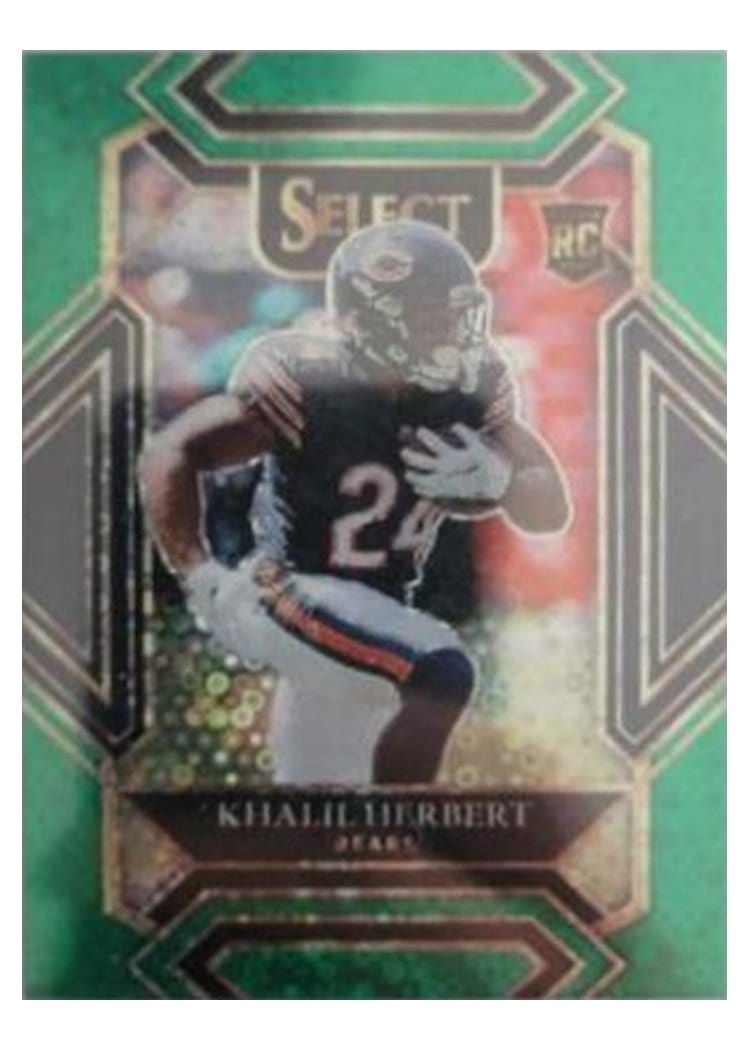 2021 Panini Select Base Set Khalil Herbert #297 card