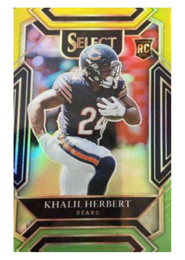 2021 Panini Select Base Set Khalil Herbert #297 card