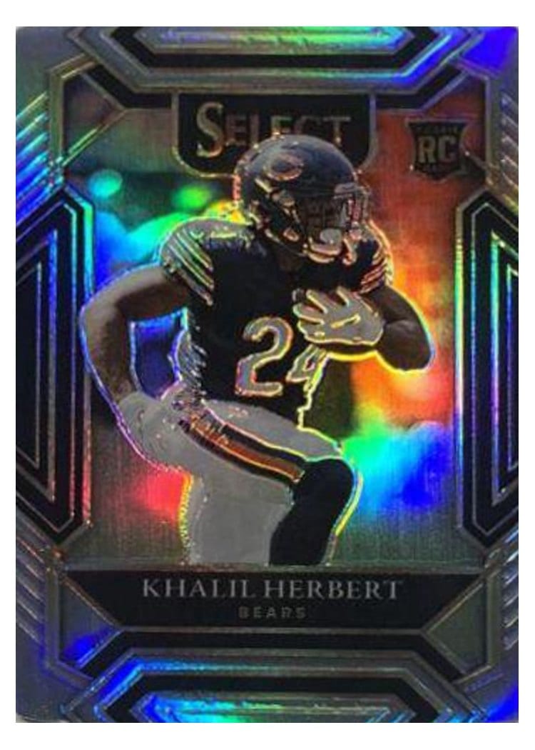 2021 Panini Select Base Set Khalil Herbert #297 card