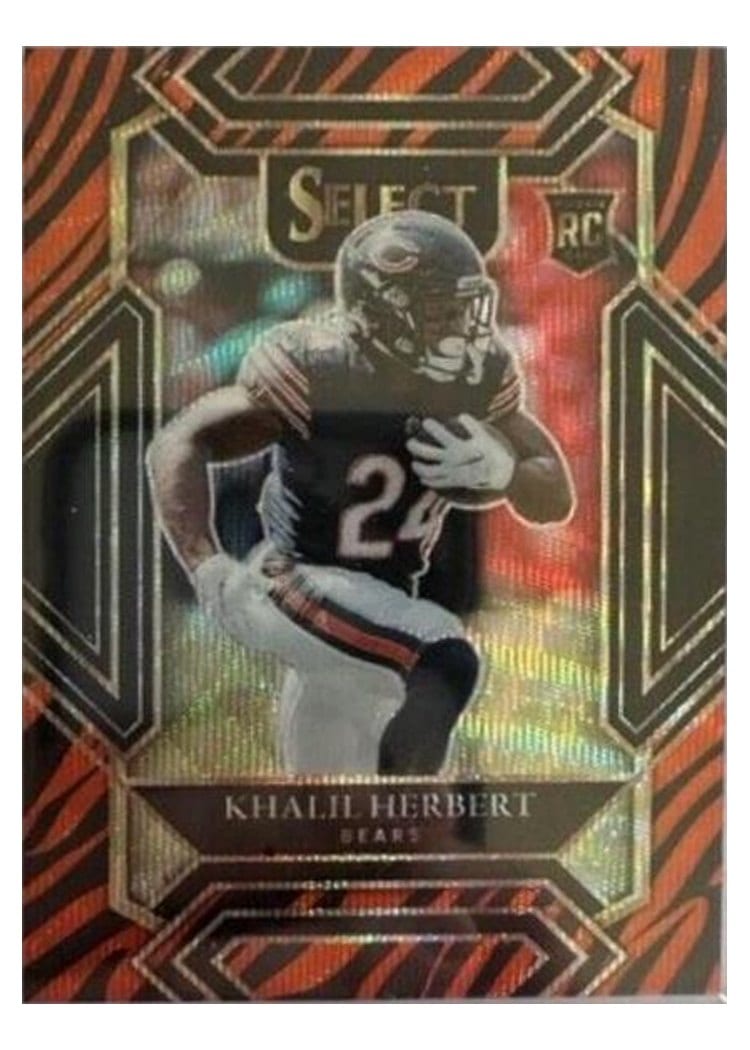2021 Panini Select Base Set Khalil Herbert #297 card
