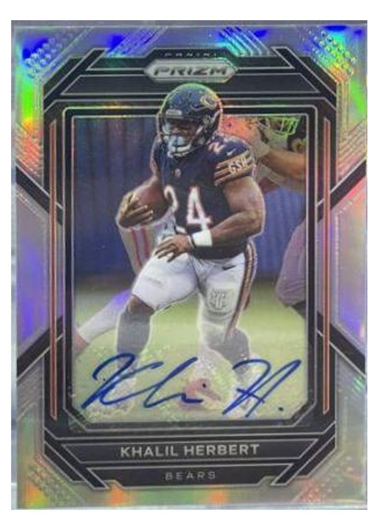 2022 Panini Prizm Base Set Khalil Herbert #52 card