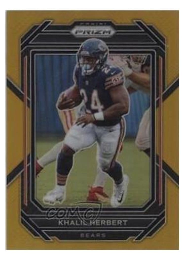 2022 Panini Prizm Base Set Khalil Herbert #52 card