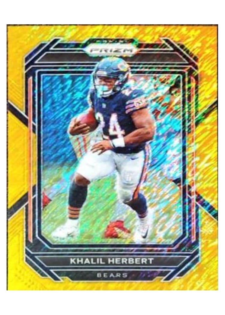 2022 Panini Prizm Base Set Khalil Herbert #52 card