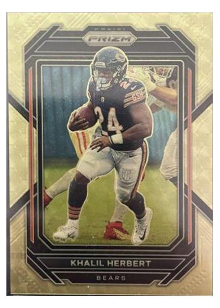 2022 Panini Prizm Base Set Khalil Herbert #52 card