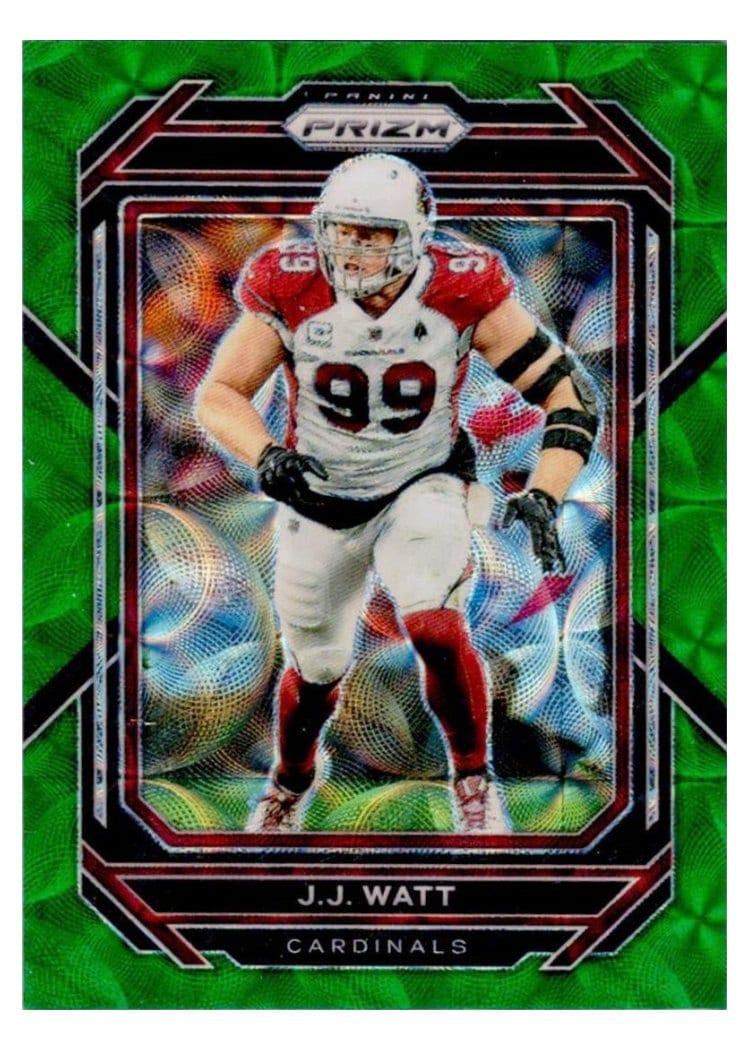 2022 Panini Prizm Base Set Khalil Herbert Green Scope #52 card