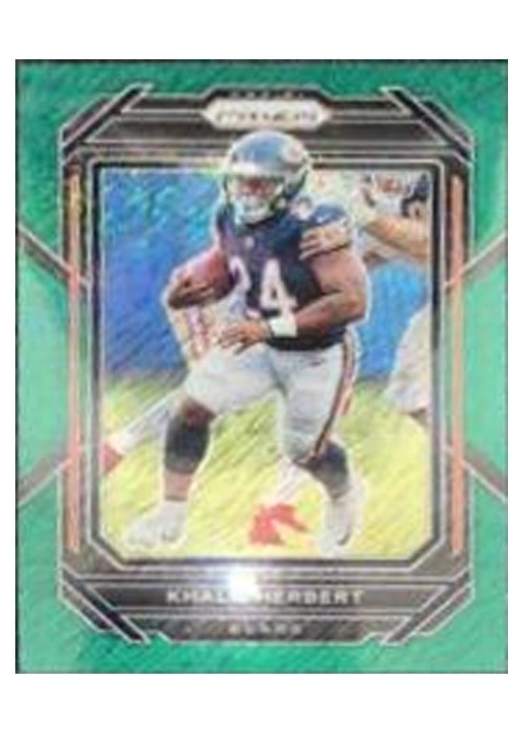 2022 Panini Prizm Base Set Khalil Herbert #52 card