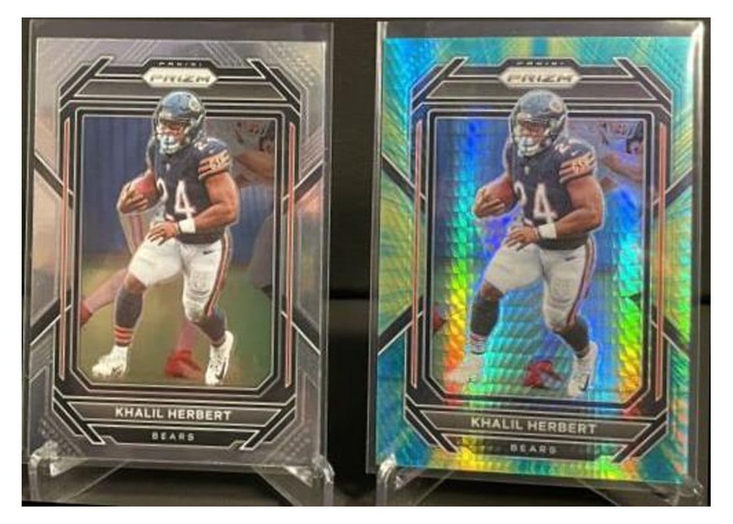 2022 Panini Prizm Base Set Khalil Herbert Hyper #52 card