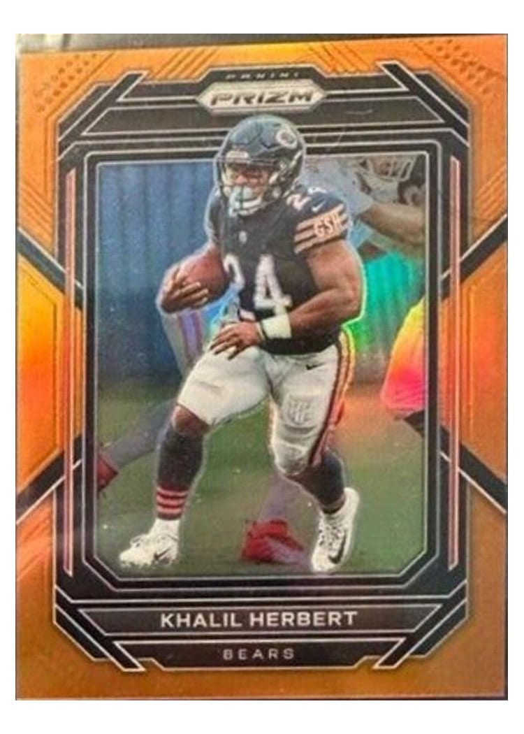 2022 Panini Prizm Base Set Khalil Herbert #52 card