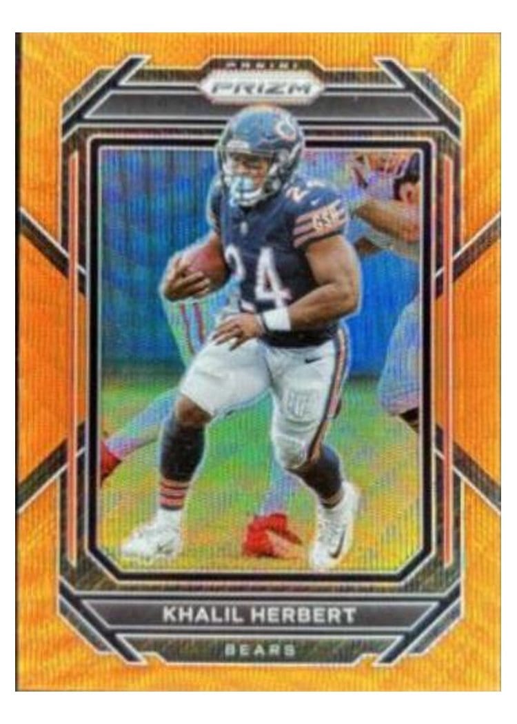 2022 Panini Prizm Base Set Khalil Herbert #52 card