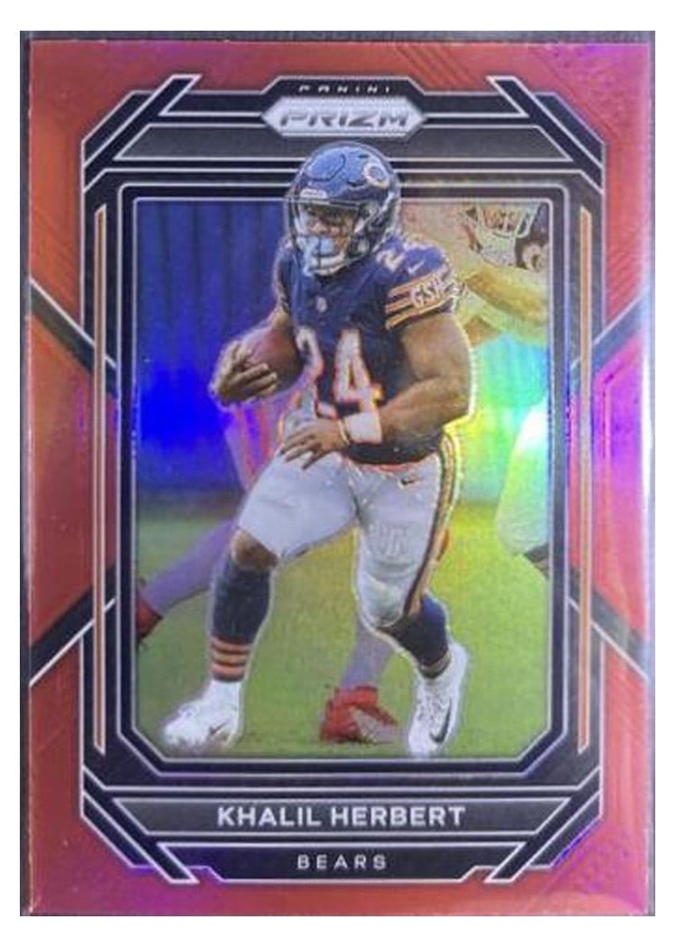 2022 Panini Prizm Base Set Khalil Herbert #52 card
