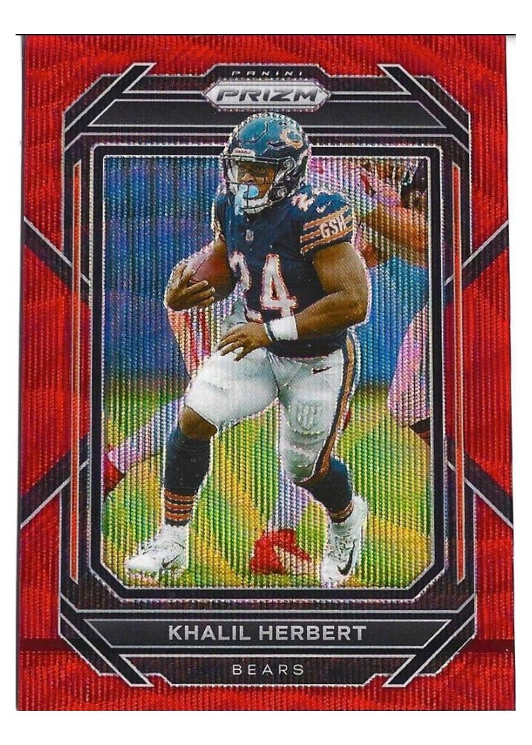 2022 Panini Prizm Base Set Khalil Herbert #52 card