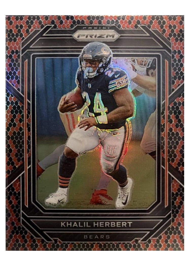 2022 Panini Prizm Base Set Khalil Herbert #52 card