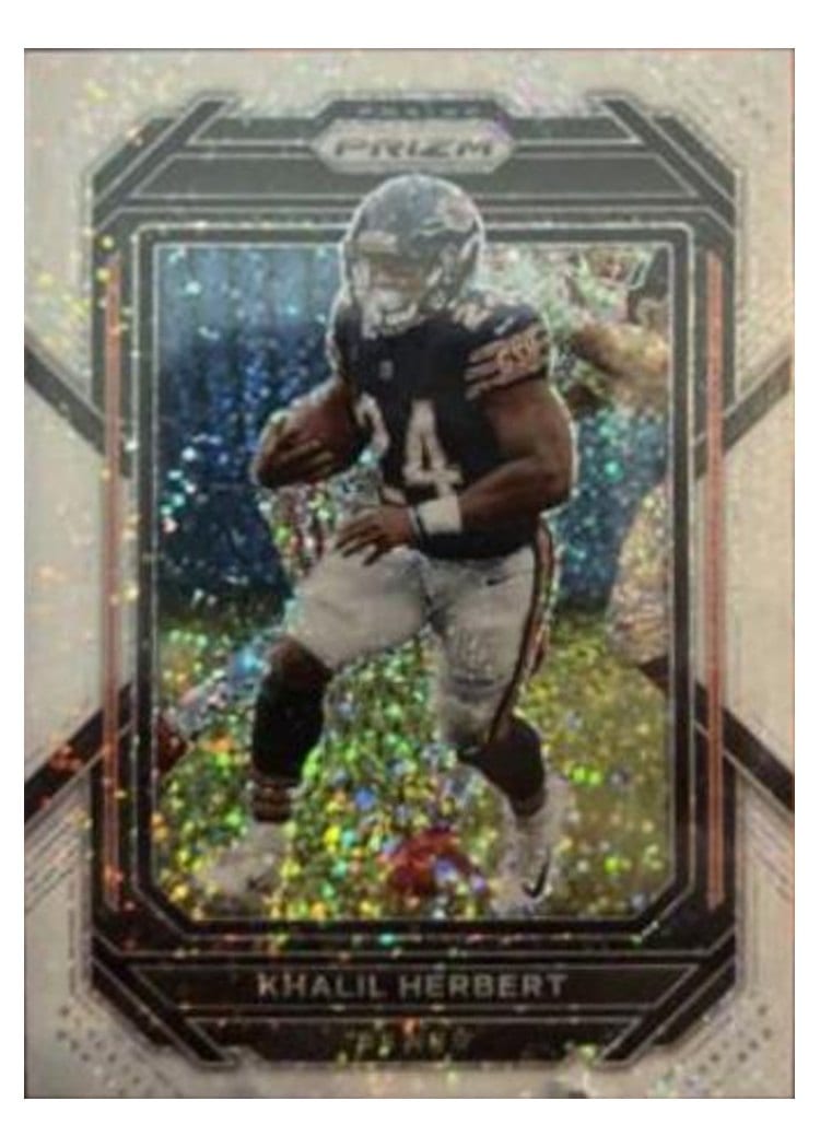 2022 Panini Prizm Base Set Khalil Herbert #52 card