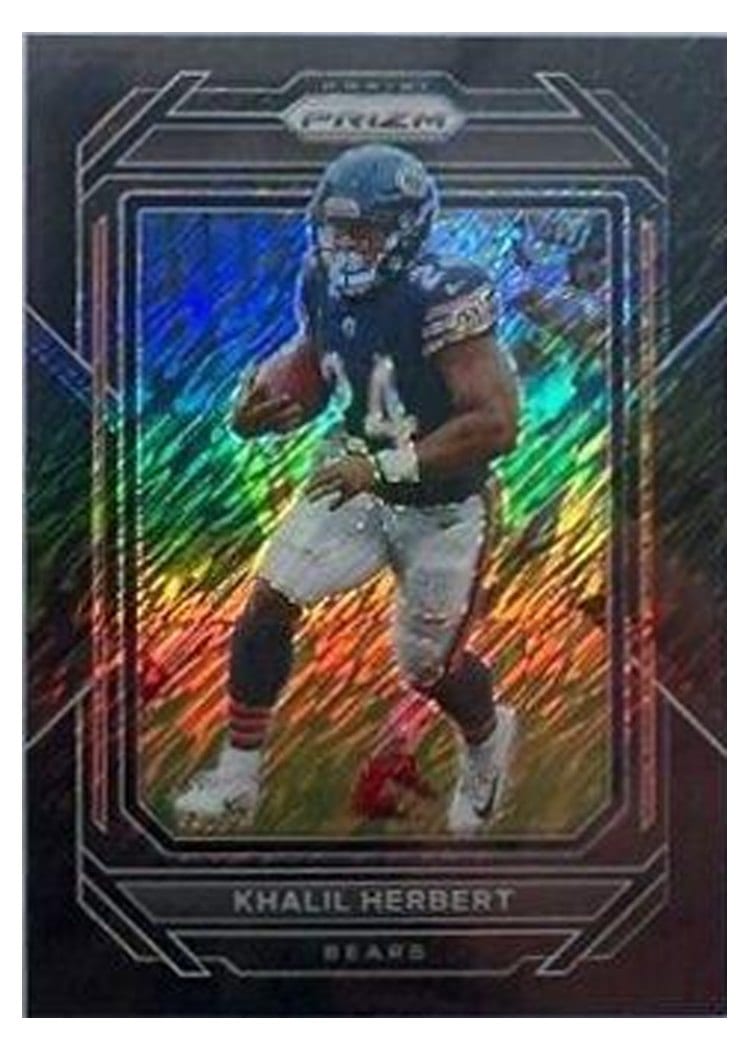 2022 Panini Prizm Base Set Khalil Herbert #52 card
