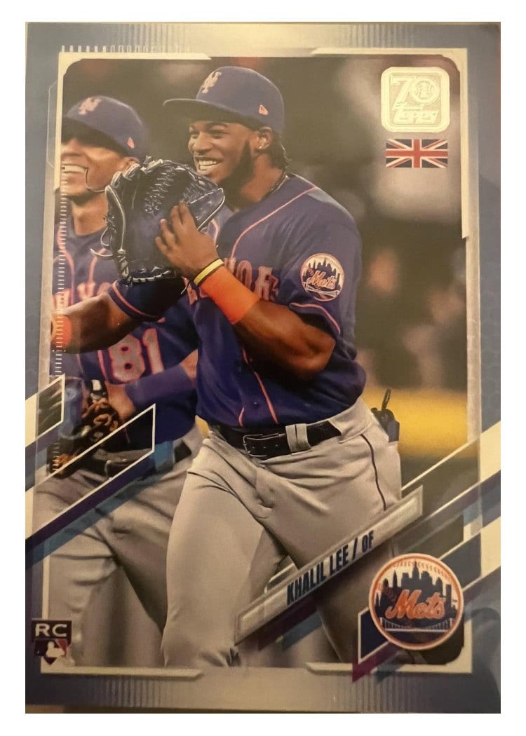 2021 Topps UK Edition Base Set Khalil Lee #17 card