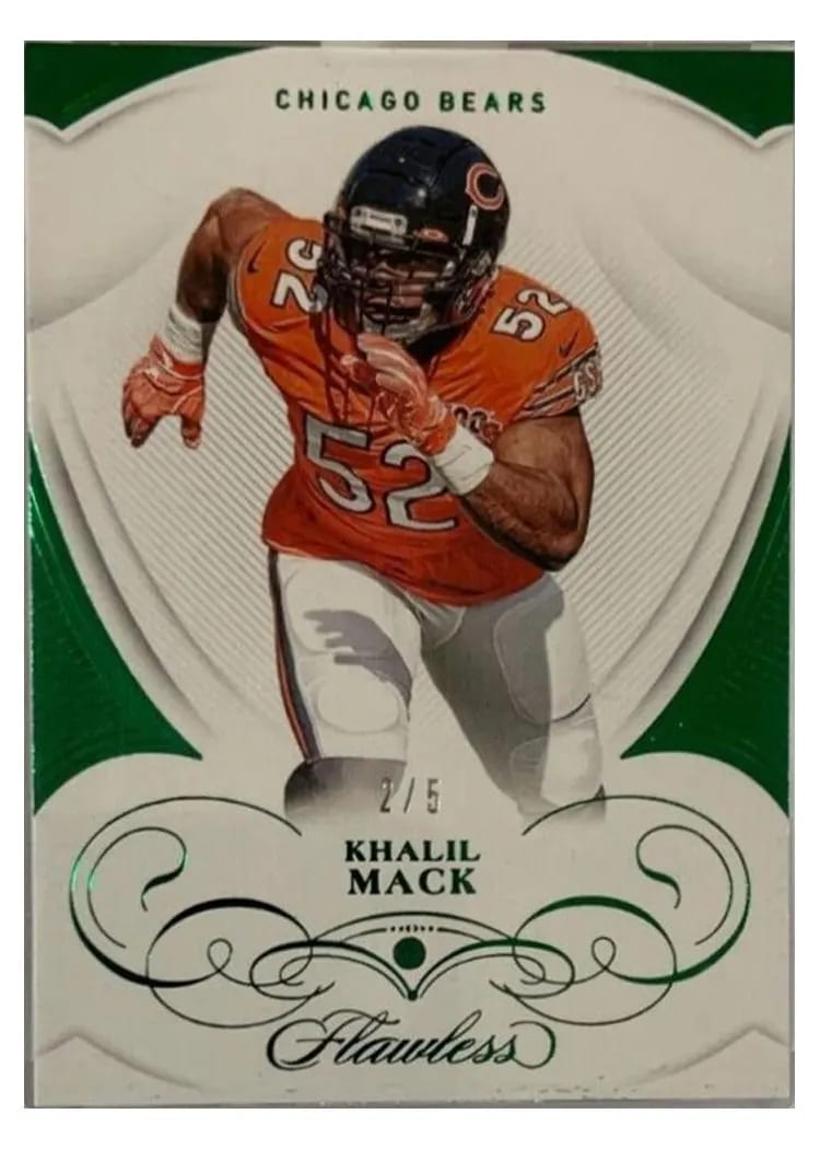 2019 Panini Flawless Base Ruby Khalil Mack #11 card
