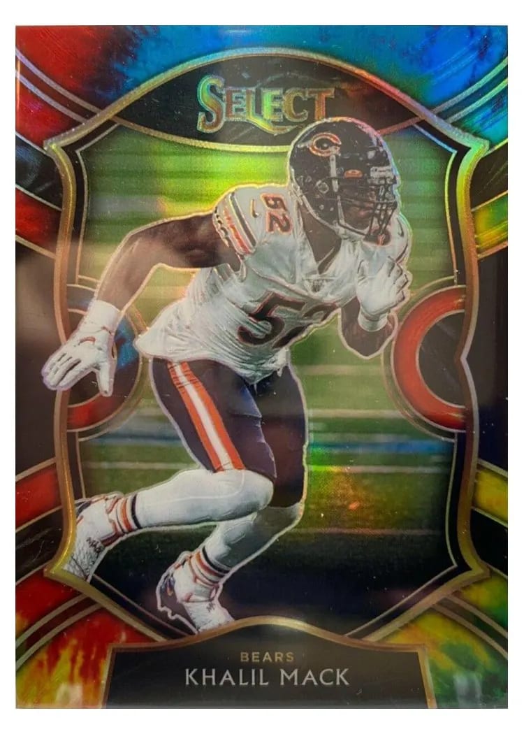 2020 Panini Select Base Set Khalil Mack #8 card