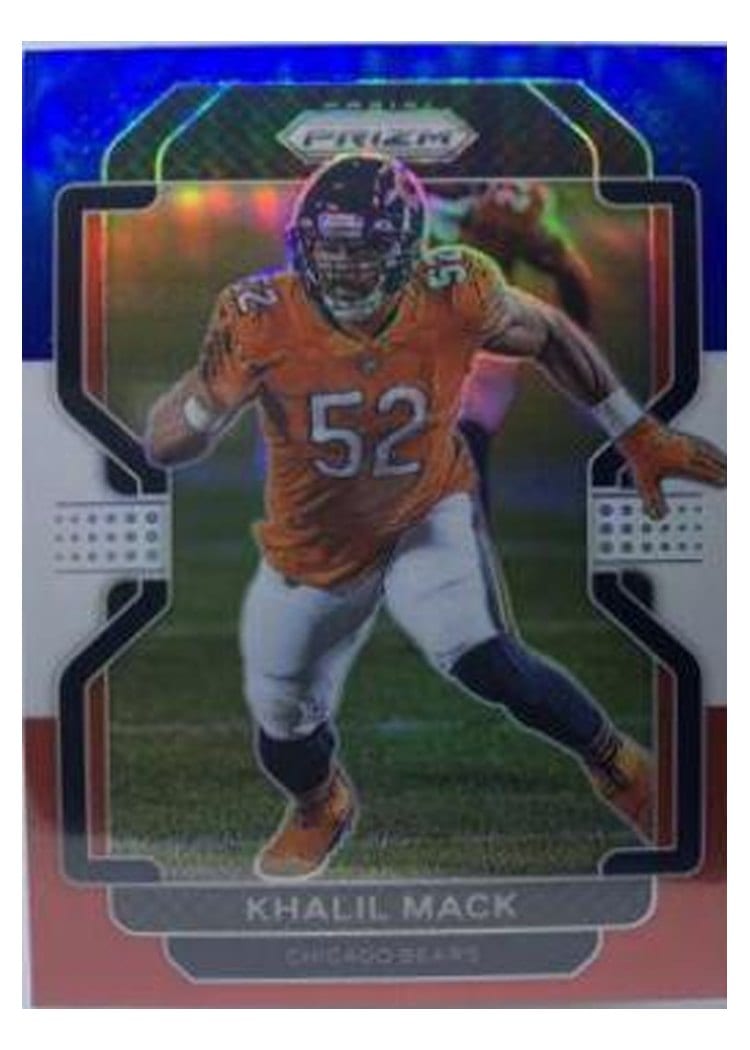 2021 Panini Prizm Base Set Khalil Mack #163 card
