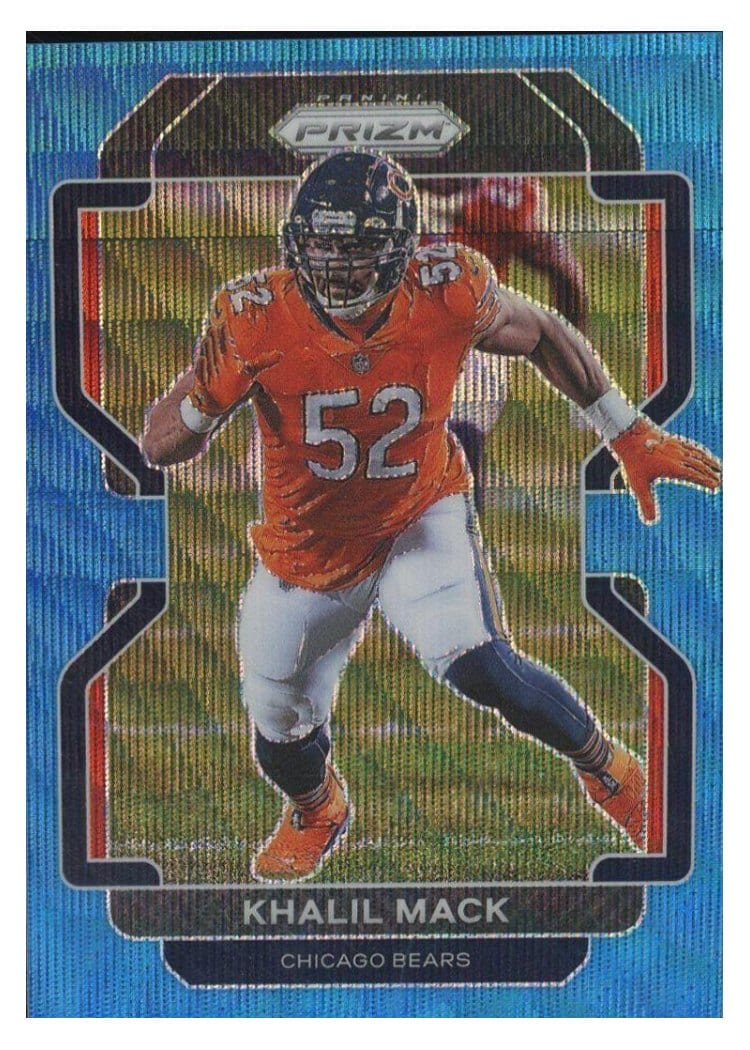 2021 Panini Prizm Base Set Khalil Mack #163 card