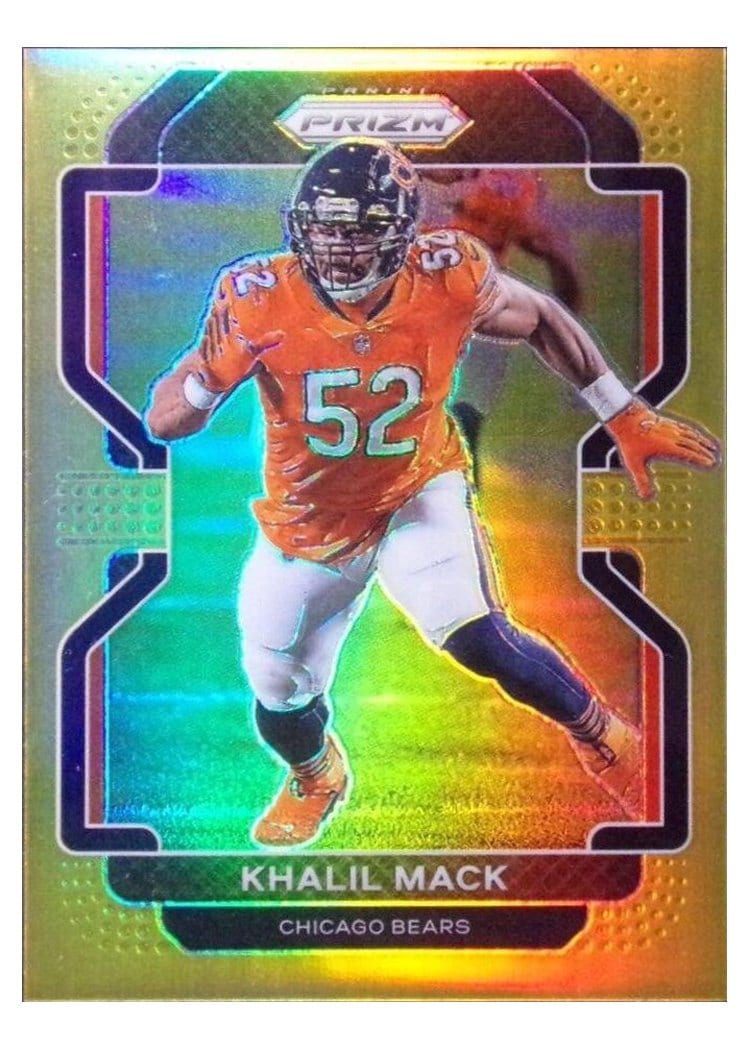2021 Panini Prizm Base Set Khalil Mack #163 card