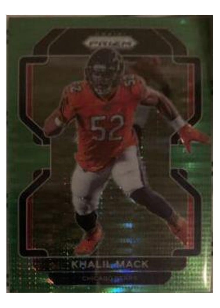 2021 Panini Prizm Base Set Khalil Mack #163 card