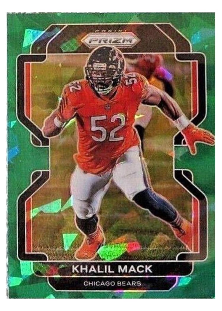 2021 Panini Prizm Base Set Khalil Mack #163 card