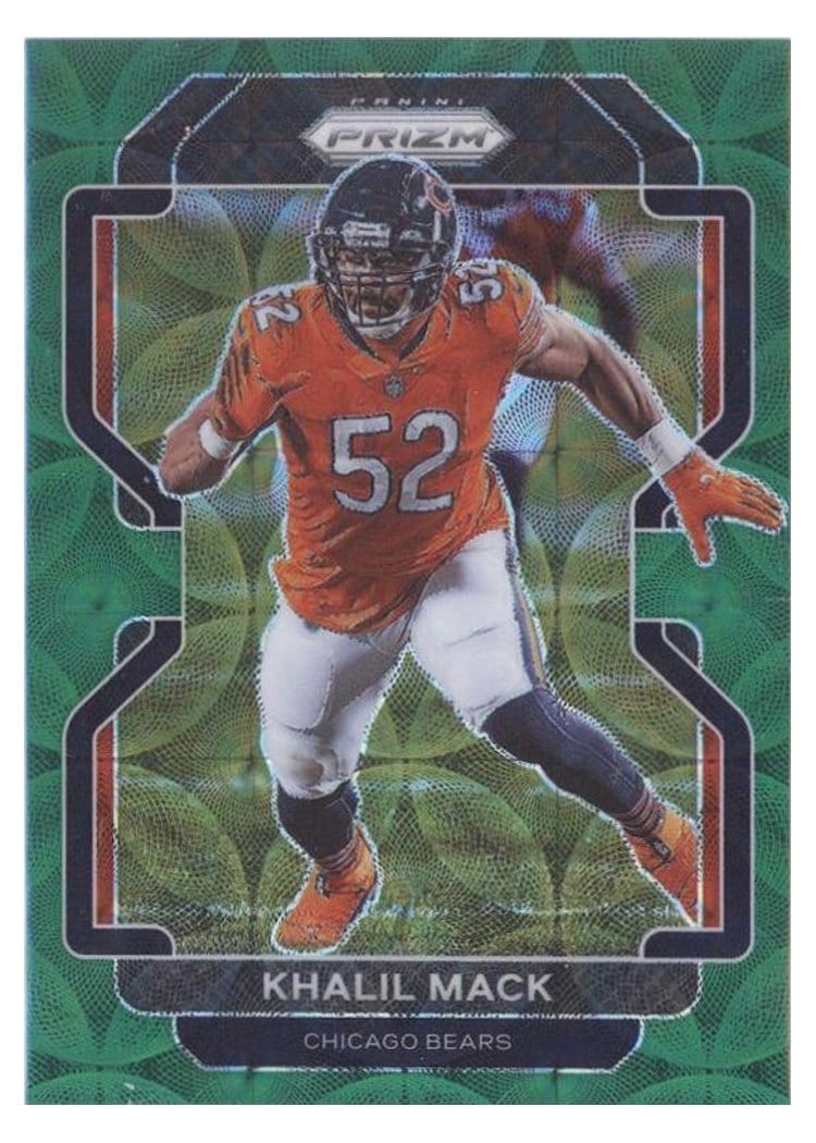 2021 Panini Prizm Base Set Khalil Mack #163 card